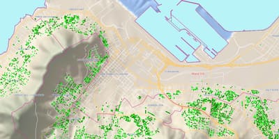 Карта города Кейптаун подопечных
