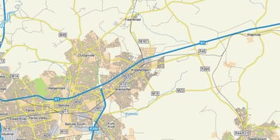 Карта Кейптауне Кейптаун