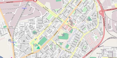 Карта пайнлендс Кейптаун